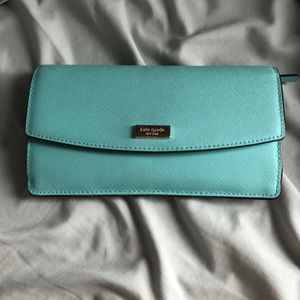 Tiffany blue Kate spade wallet